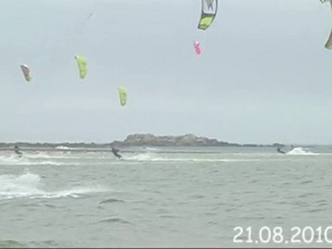 L'ABER-WRAC'H 29 LANDEDA 21 08 2010 kitesurf Sainte Marguerite
