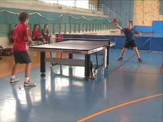 Démo de tennis de table du TTSD