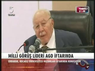 erbakan hoca iftar konuşması