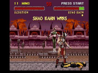 Mortal Kombat II (SNES) - Scorpion Run 2/2