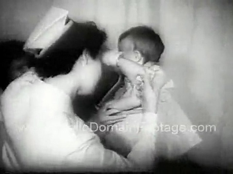 Jonas Salk Polio Vaccinations PublicDomainFootage.com