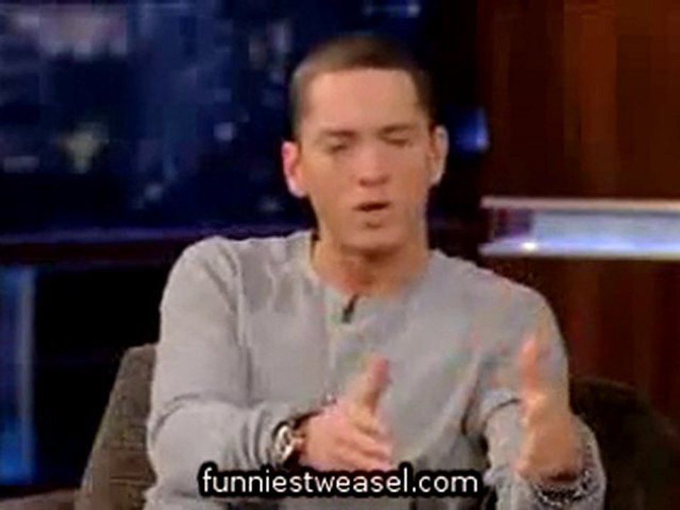 HILARIOUS Eminem On Jimmy Kimmel Live  Interview  09  Relap
