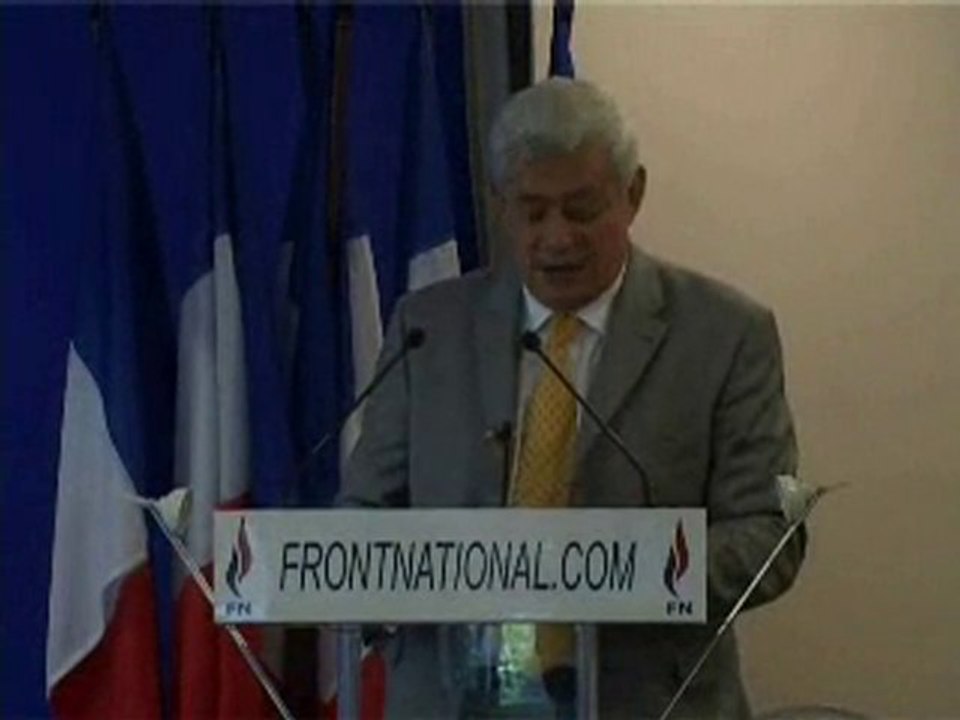 FN - Gollnisch répond à Marine et Jean-Marie Le Pen - 1/3