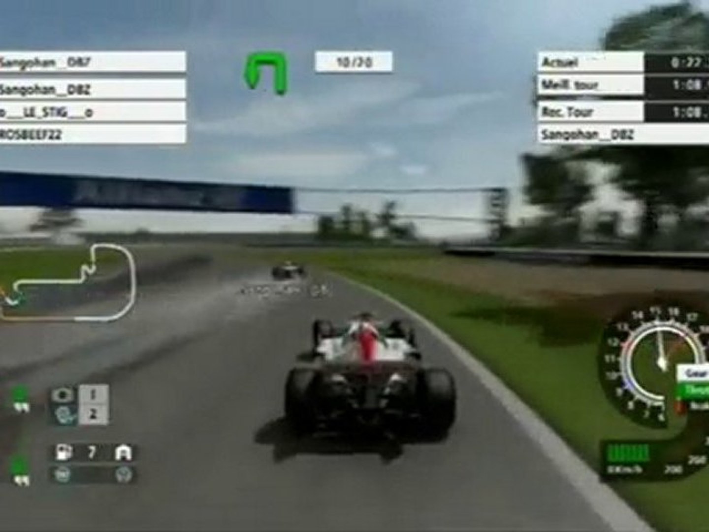 F1 CE, F1 Team PS3, Tournoi F1 CE Indianapolis