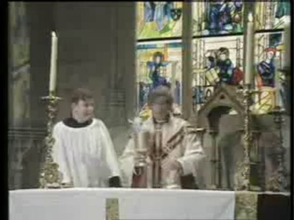 Farce à la messe