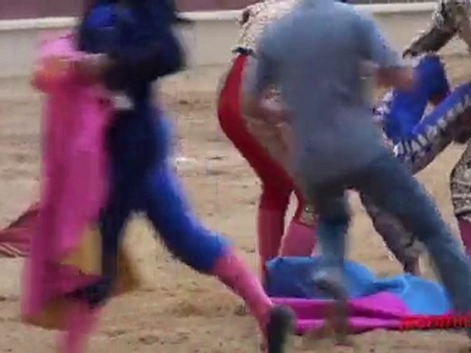 MATHIEU GUILLON BLESSE A LA NOVILLADA DE ST SEVER