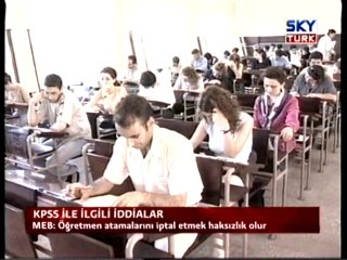 KPSS ile İlgili İddialar