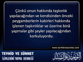 Nebî sallallahu aleyhi ve sellem'in Kabrinin Mescidde Olduğu