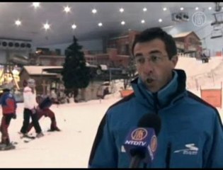 Chilling Out on the Snowy Slopes of Dubai