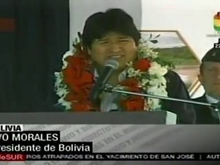 Destaca Evo Morales importancia de aeropuertos para integrac