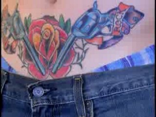 Funny Weird Tattoos on Navel