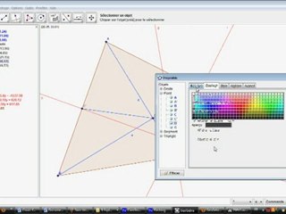 Tutorial geogebra 1: droites remarquables