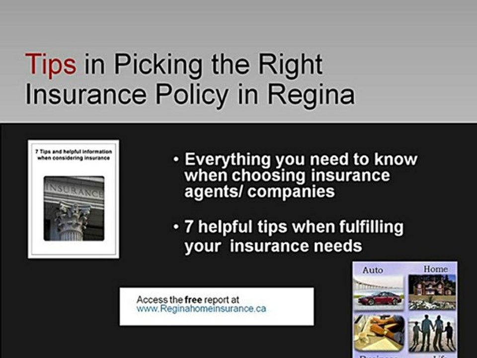 Regina Home Insurance - Choose the right ins while saving $