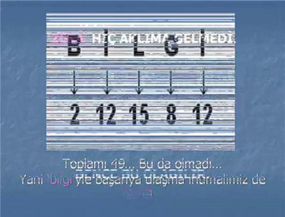 BAŞARMAK İÇİN YÖNTEMLER:))