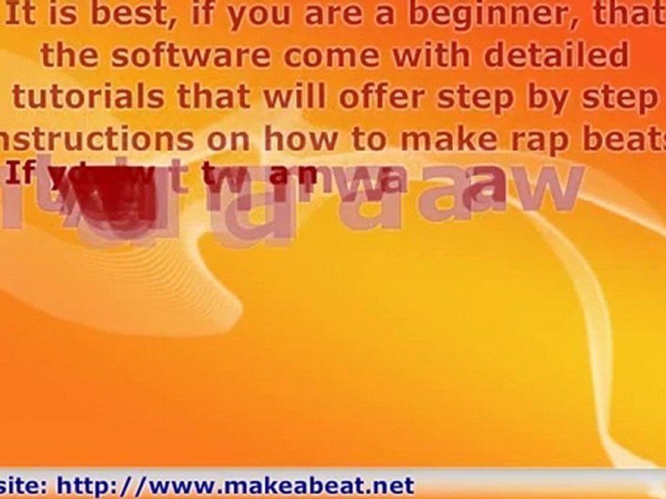 Make Rap Beats - What Is The Right Software For You