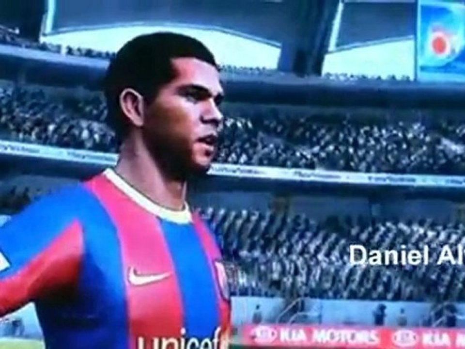 FIFA 11 Faces - Barcelona VS Real Madrid