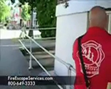 Fire Escape Load Test Honolulu 866-649-0333 FireescapeL