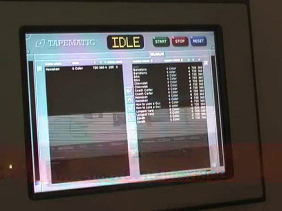 Specification of Tapematic 2Print