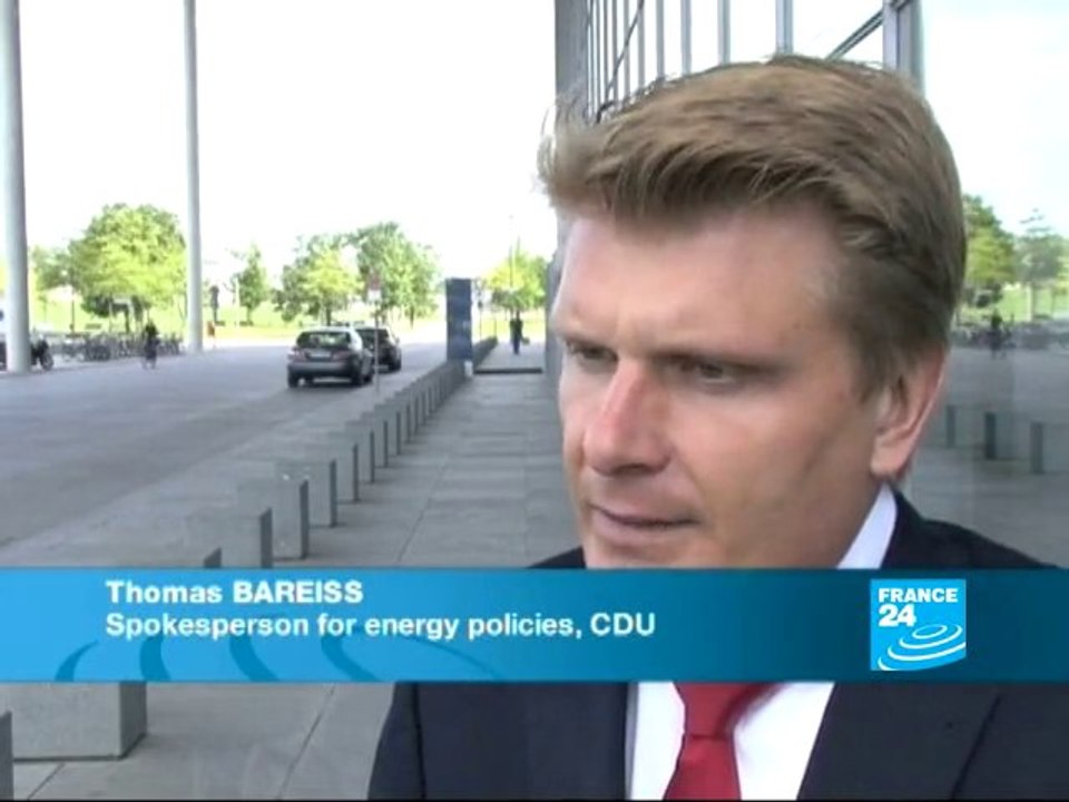 Germany : People protesting against nuclear power