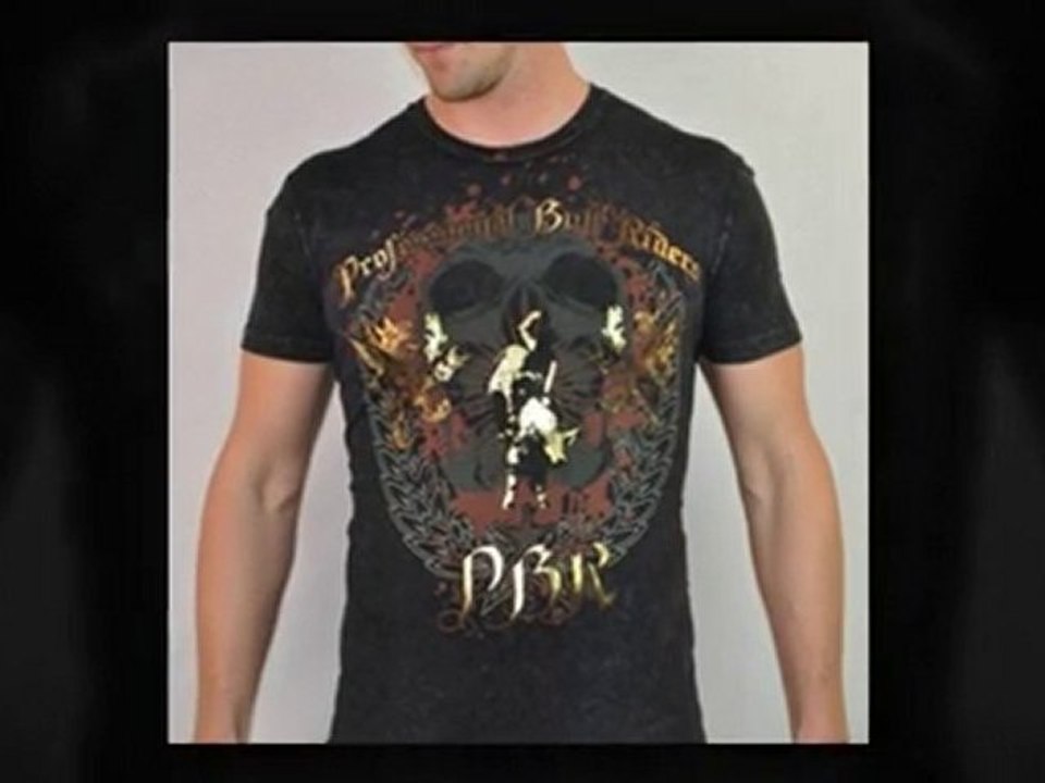 PBR Bull Riding Western T Shirts