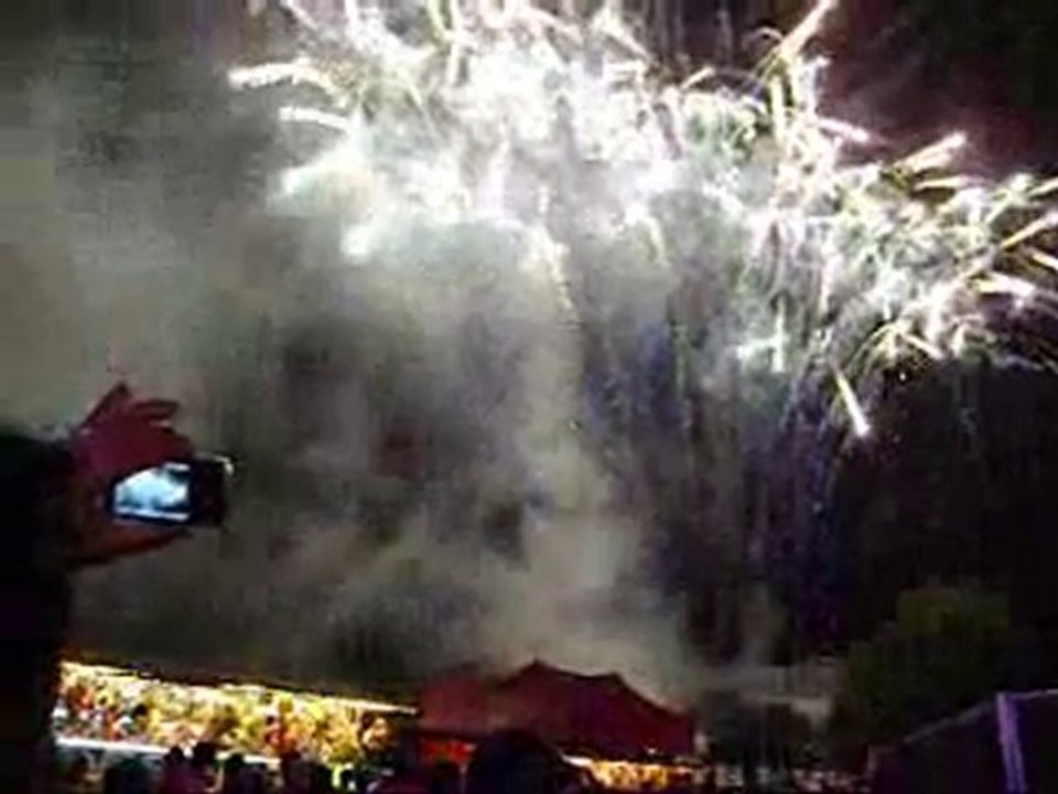 Feu artifice Fêtes de Bayonne 2010