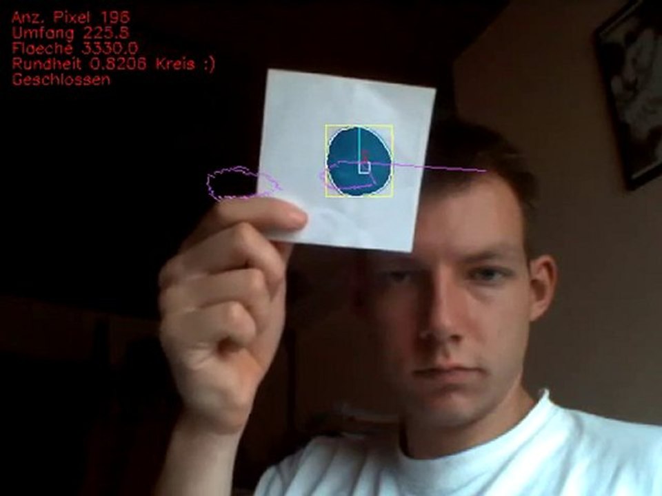 Objekterkennung mit opencv