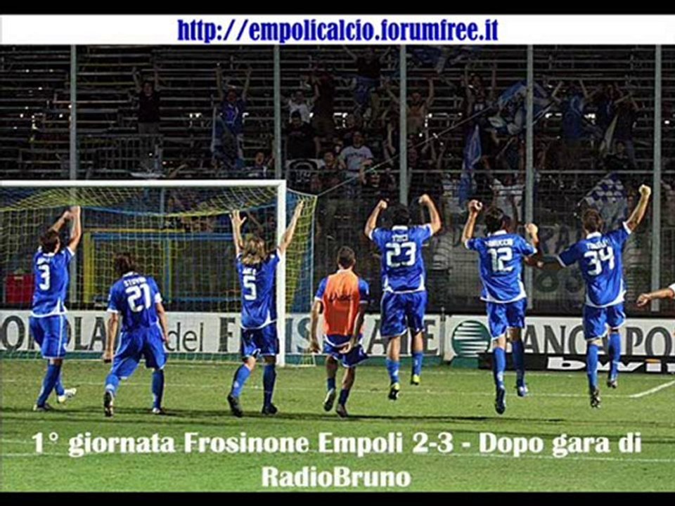 1° Frosinone Empoli il Dopo gara di RadioBruno
