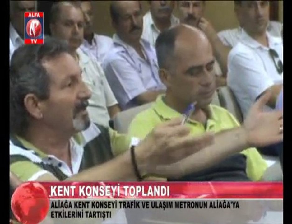 Aliağa Kent Konseyi Toplandı 1