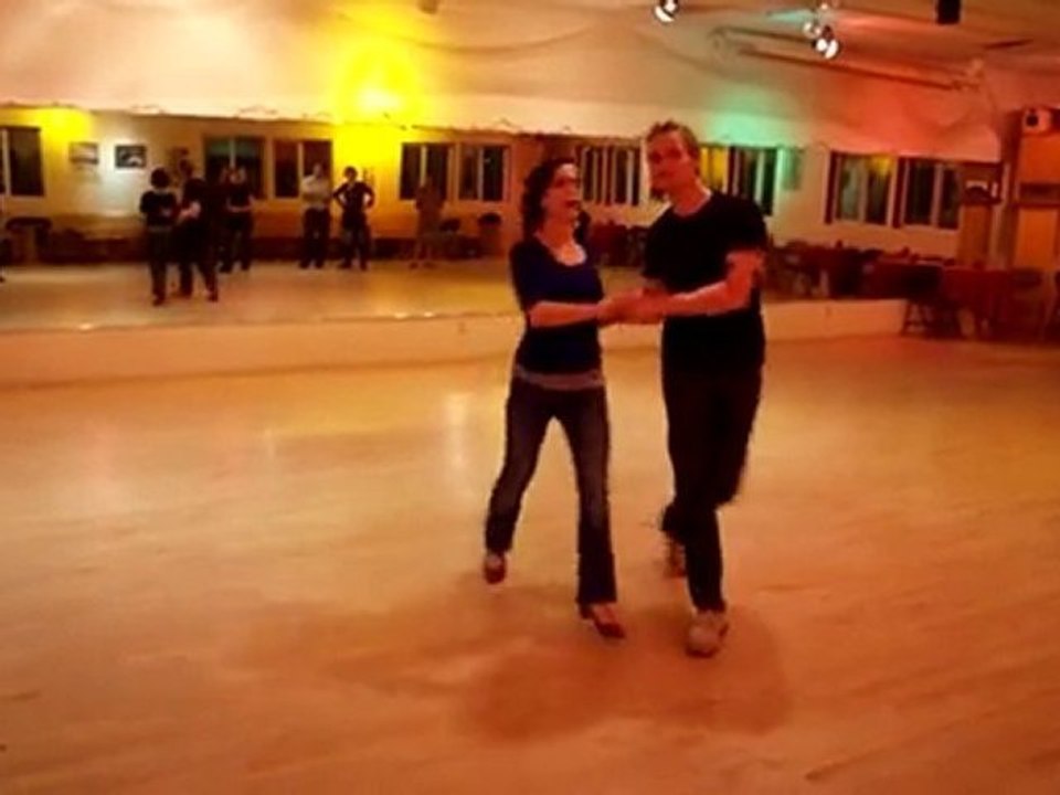 FreeSwingDanceLessons.com : Dan and Gaby Teach The First Hal