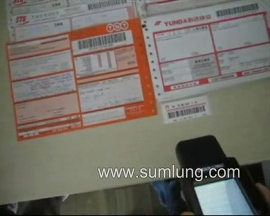 manage FEDEX.DHL.UPS Express by mobile barcode scanner