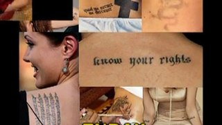 Celebrity Tattoos