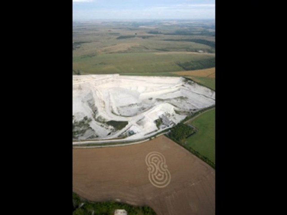 woolaston crop circle, beggars knoll, east field crop circle