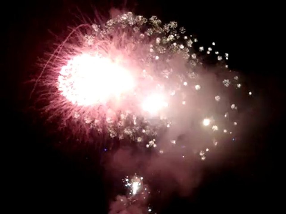 Feux d'artifices du 14 juillet 2010 à Valras Plage