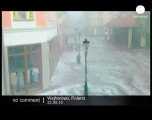 An impressive hailstorm hits Northern Poland - no comment