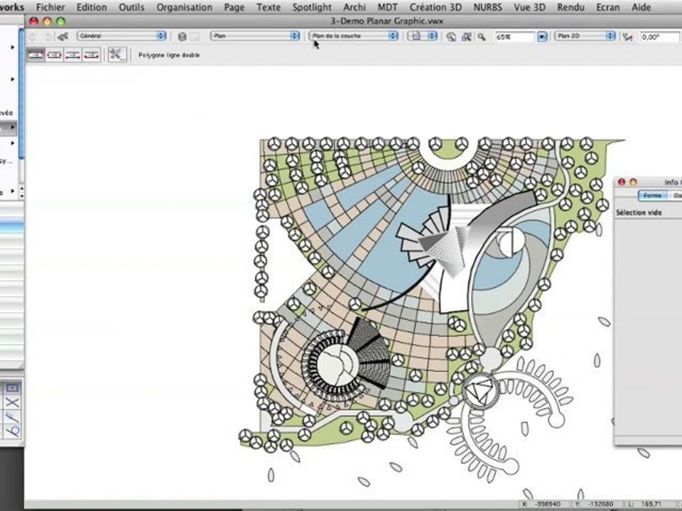 Vectorworks 2010 Objets Flottants ou Ancrés