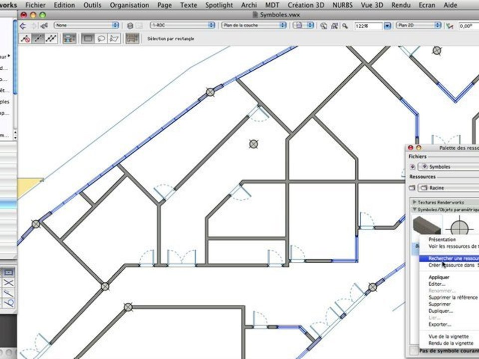 Vectorworks 2010 Symboles