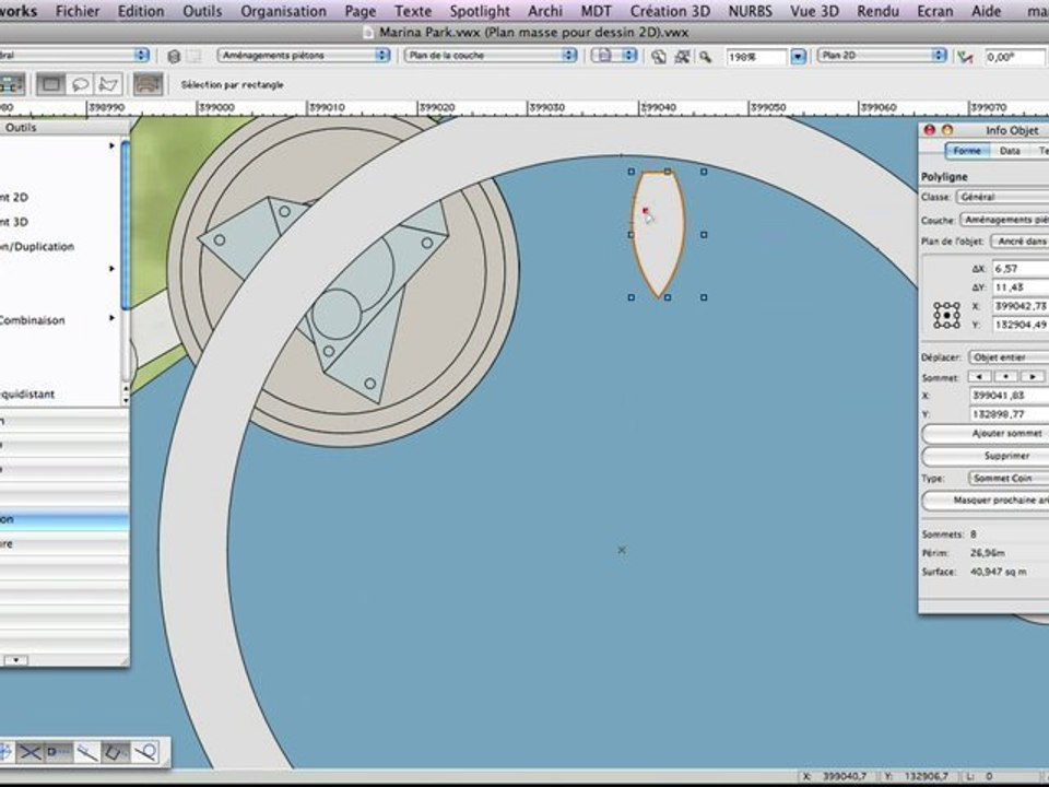 Vectorworks 2010 Dessin 2D
