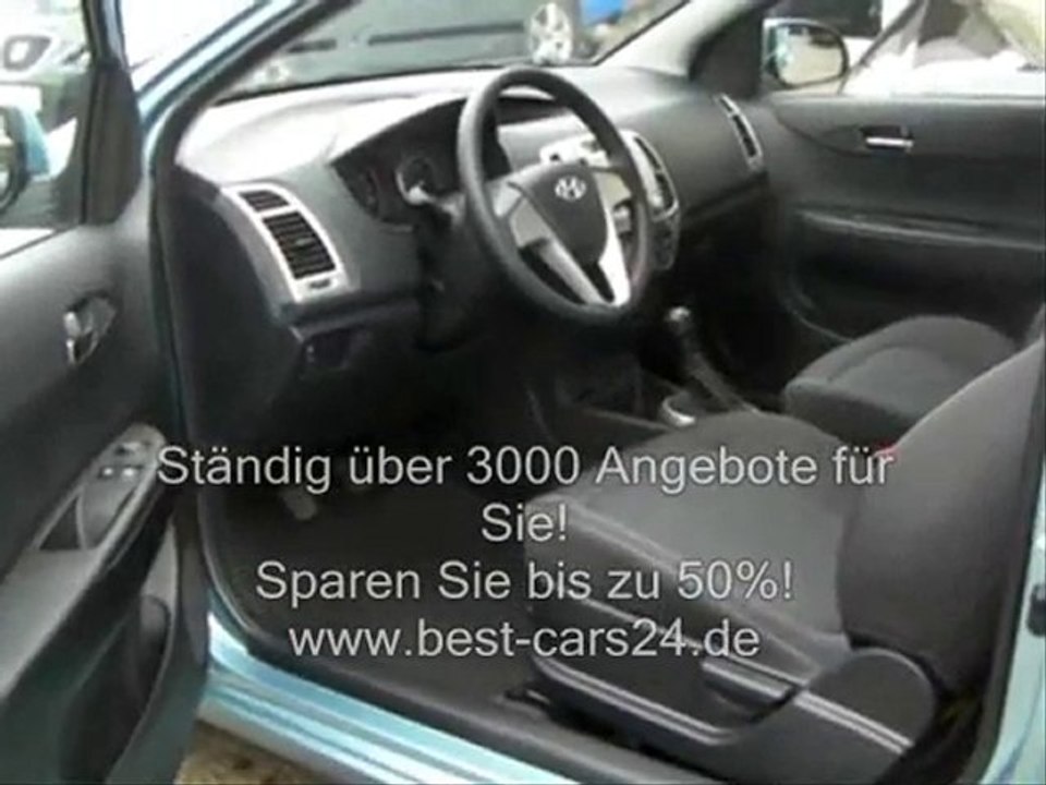 Hyundai I 20 - 3T�rig EU Fahrzeug aus 2010 Eisblau