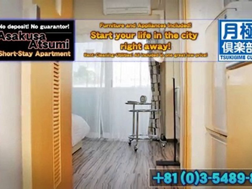 Short-Stay Apartment: Tsukigime Club Asakusa Atsumi