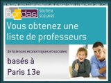 Cours particulier Sciences économiques et sociales - Paris