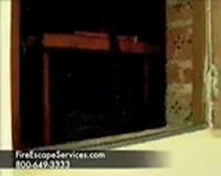 Fire Escape Load Test Hamilton 866-649-0333 Fireescapel