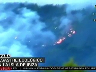Desastre ecológico en la isla de Ibiza