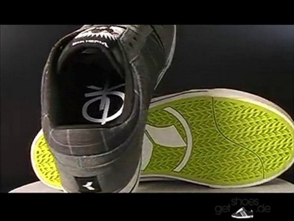 Kustom schuhe kerrupted white grey jetzt bei www.getshoes.de