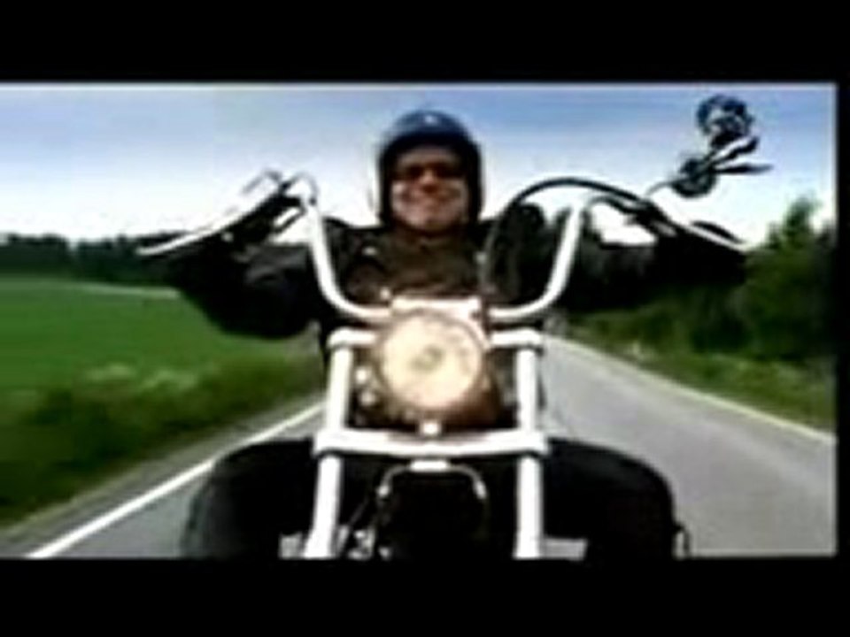 Funny Blind Guy Motorcycle Commercial