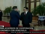 China y Venezuela firman acuerdos de cooperación