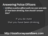DUI Baltimore Attorneys - Answering Officers