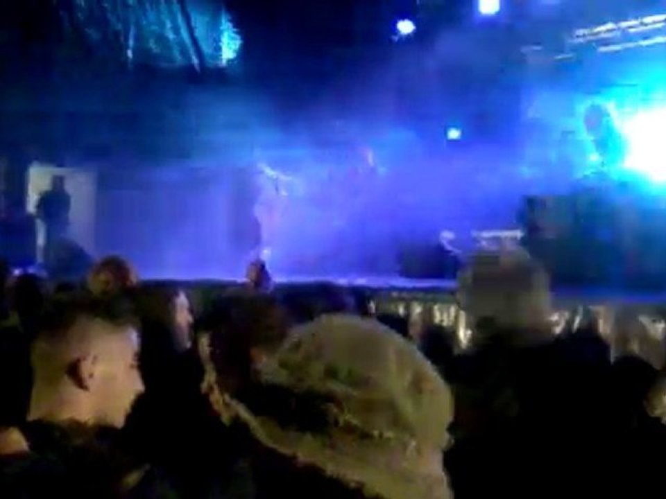 la team paimpolaise au concert de  porcaro