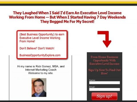 (Best Business Opportunity) to earn Executive Level Income