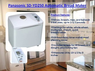 Panasonic-sd-yd250-Breadmaker