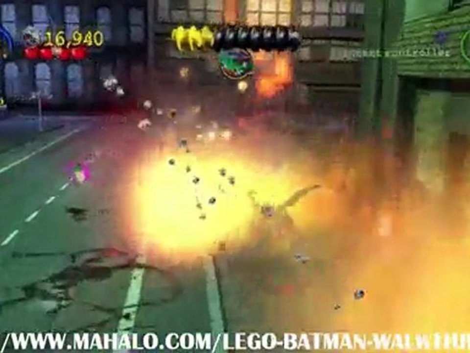 LEGO Batman Walkthrough - Mission 3: Two-Face Chase